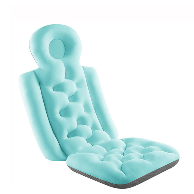 Ergonomiczne wsparcie pod głowę do kąpieli - Wodoodporna i antypoślizgowa poduszka dla komfortu szyi i pleców