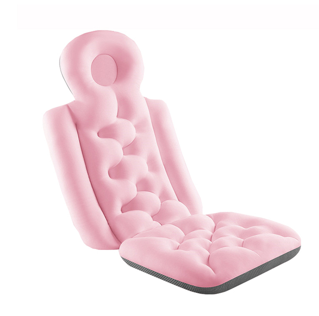 Ergonomiczne wsparcie pod głowę do kąpieli - Wodoodporna i antypoślizgowa poduszka dla komfortu szyi i pleców