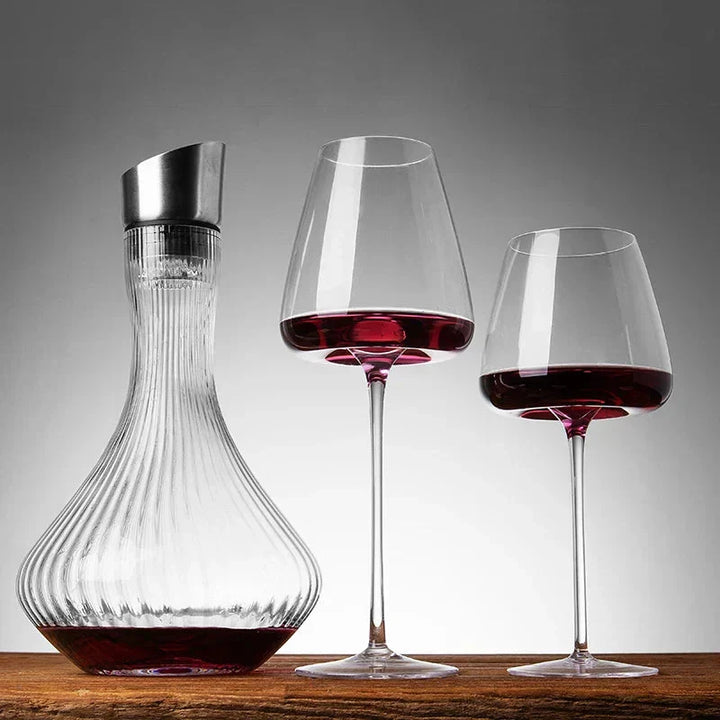 LuxeGlass - Ręcznie robione kieliszki kryształowe do wina i szampana