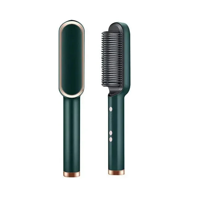 Carvallo-in-1 Jonowy Stylizator Ciepła IonPro | Prostownica, Grzebień i Hot Comb | Technologia Anty-frizz | 30 cm | Profesjonalna jakość