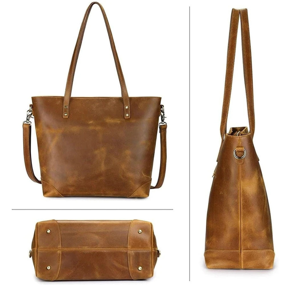 Vintage torba skórzana