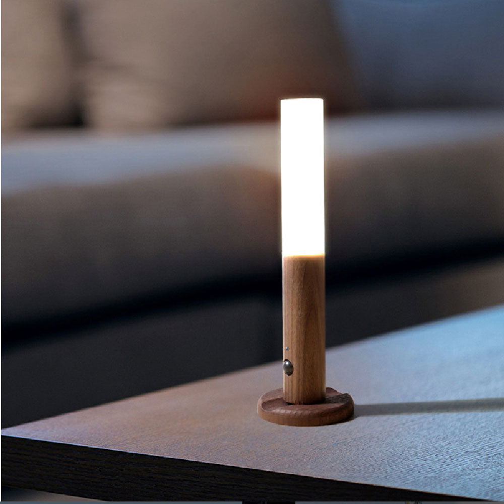 Ładowalna lampa ścienna LED – Lampa z czujnikiem ruchu USB z magnesem do sypialni, salonu i schodów