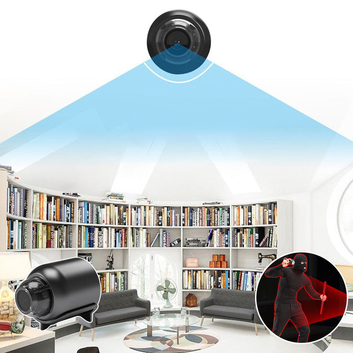 Bezprzewodowa Kamera Monitorująca Wnętrze Mini HD WiFi do Monitorowania Mobilnego