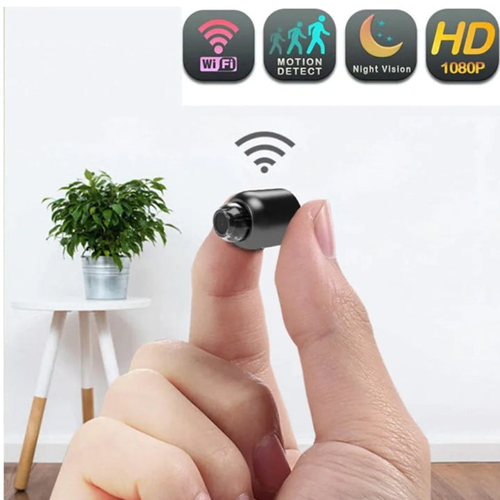 Bezprzewodowa Kamera Monitorująca Wnętrze Mini HD WiFi do Monitorowania Mobilnego