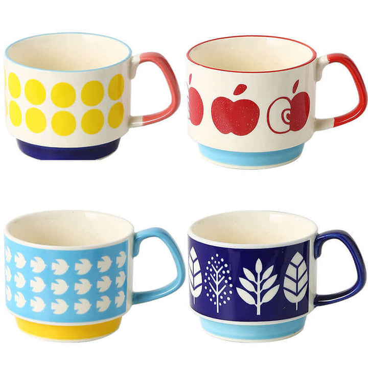 ArtMug - Vintage Ceramiczne Kubki do Kawy