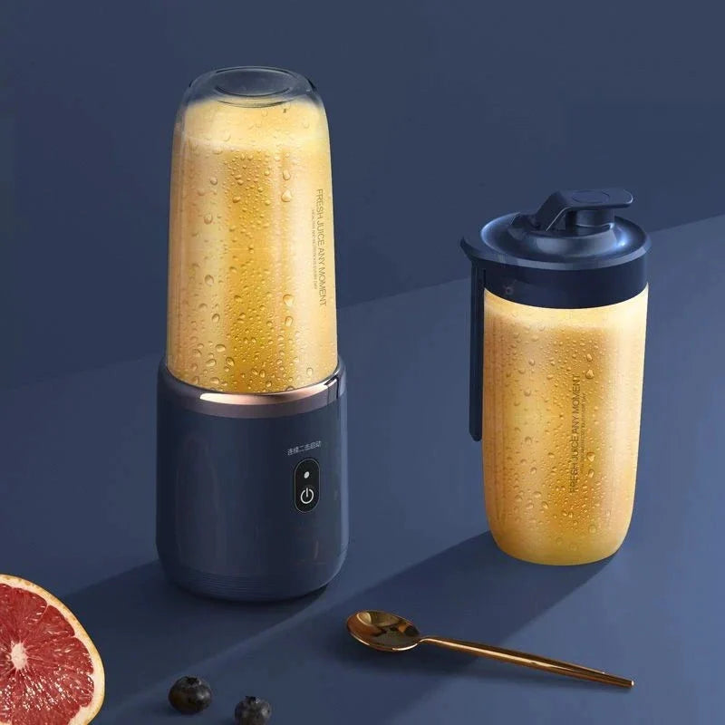 Ładowalny przenośny kubek miksujący — Maszyna do smoothie w podróży i shaker do kruszenia lodu