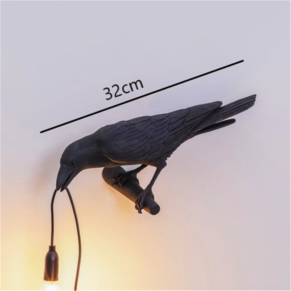 Lampa Ptasia – Elegancka Lampa LED na Ścianę do Domu i Dekoracji