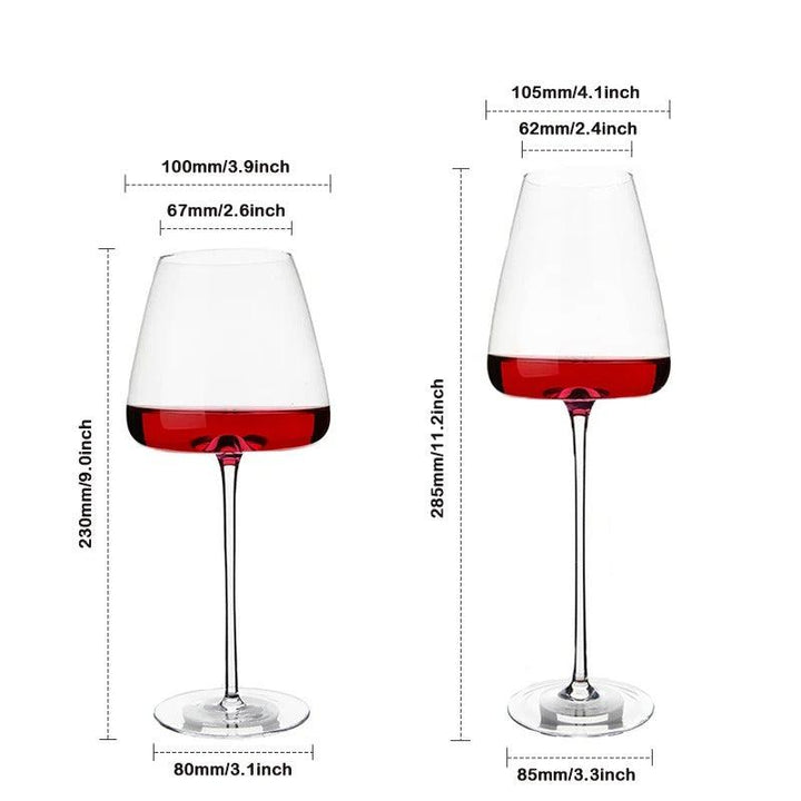 LuxeGlass - Ręcznie robione kieliszki kryształowe do wina i szampana