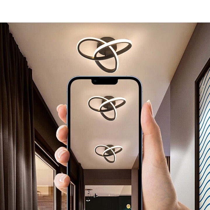 Nowoczesna Lampa Sufitowa z Miękkim Światłem