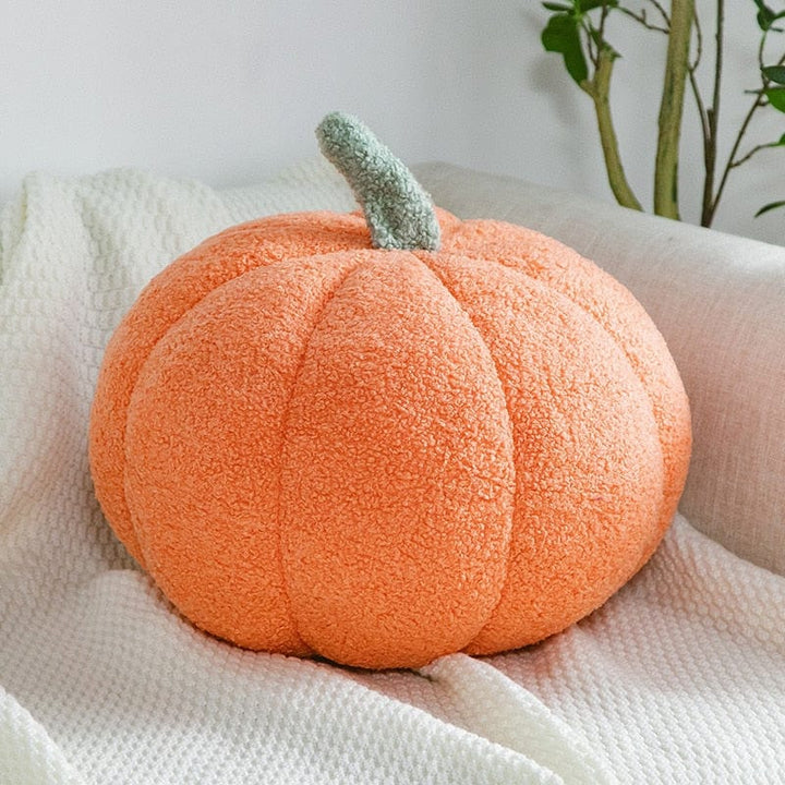 Strasznie słodka poduszka dyniowa – Miękka poduszka z pluszu na Halloween i jesienne nastroje