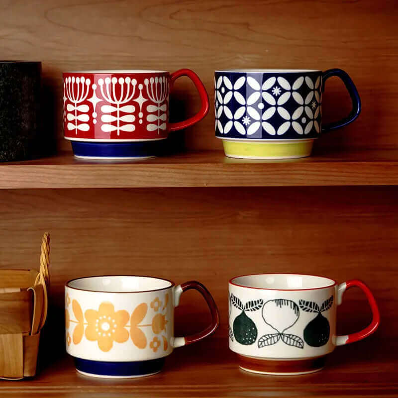ArtMug - Vintage Ceramiczne Kubki do Kawy