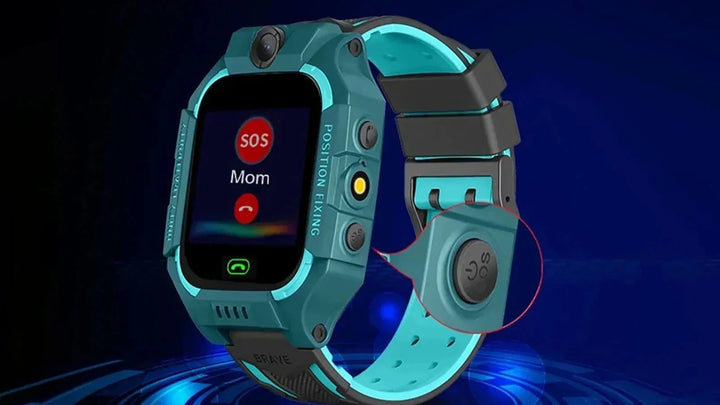 Kidguard GPS Tracker Smartwatch — Śledzenie w czasie rzeczywistym, alarm SOS i dwustronne rozmowy dla dzieci