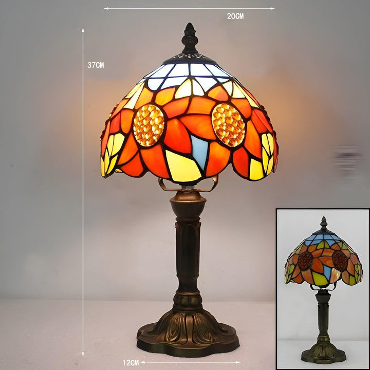 LuxeTiffany Light - Retro Barokowa Lampa Ścienna LED