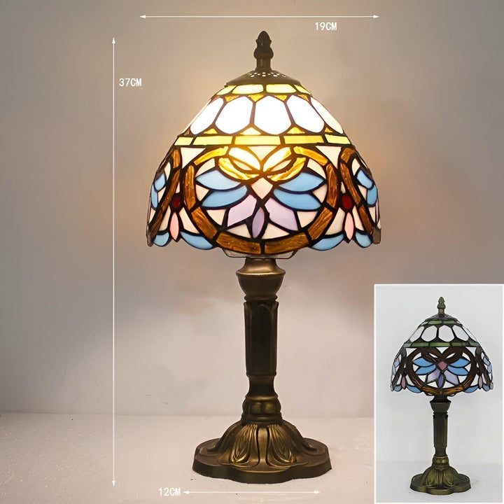 LuxeTiffany Light - Retro Barokowa Lampa Ścienna LED