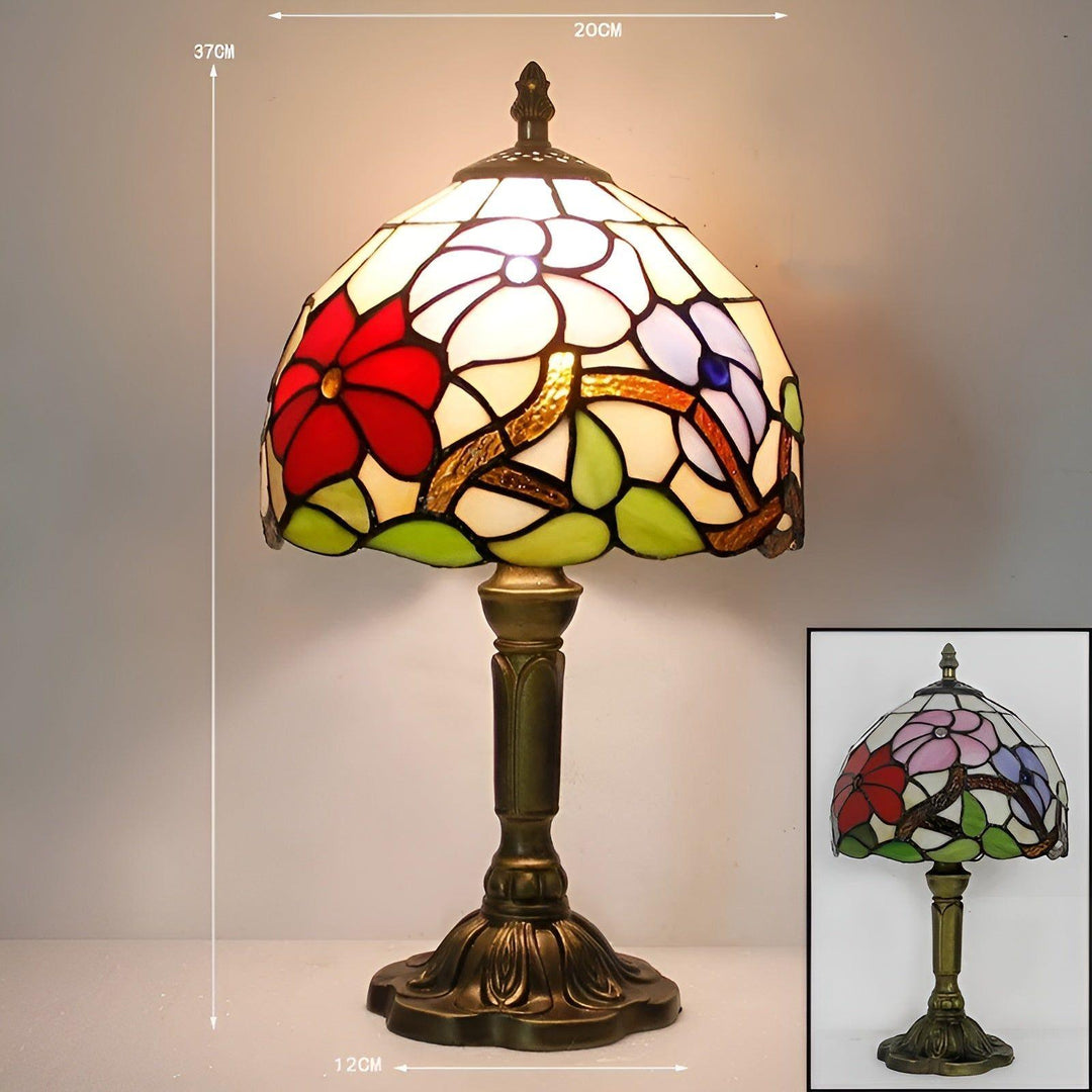 LuxeTiffany Light - Retro Barokowa Lampa Ścienna LED