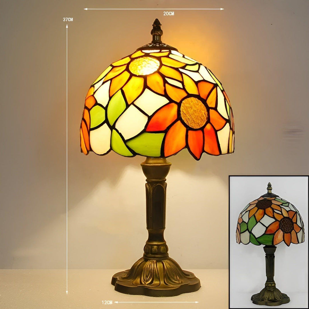 LuxeTiffany Light - Retro Barokowa Lampa Ścienna LED