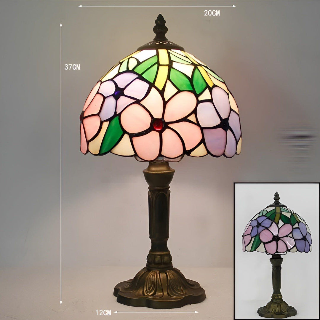 LuxeTiffany Light - Retro Barokowa Lampa Ścienna LED