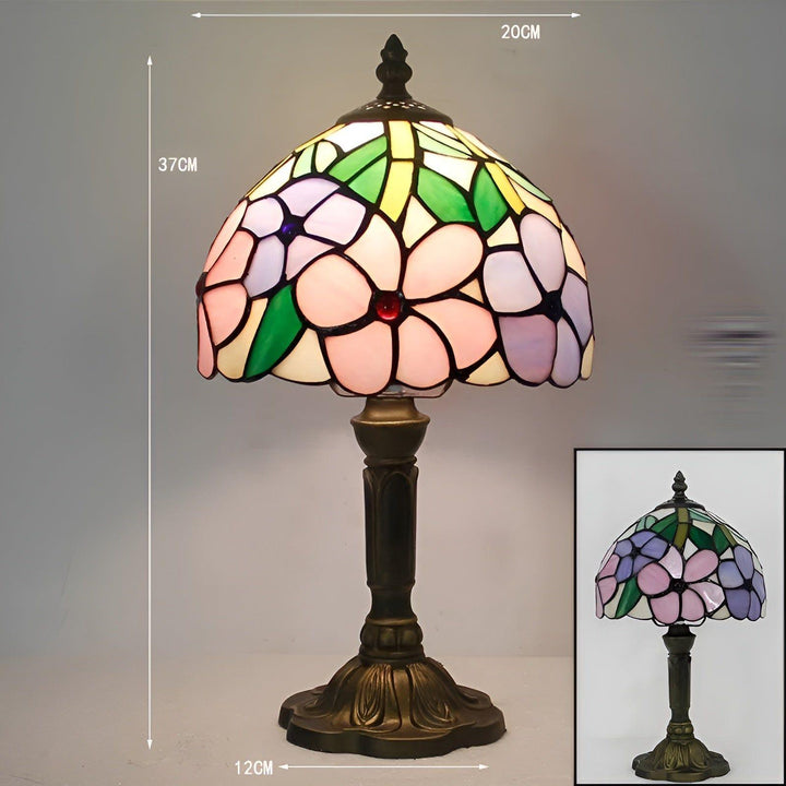 LuxeTiffany Light - Retro Barokowa Lampa Ścienna LED