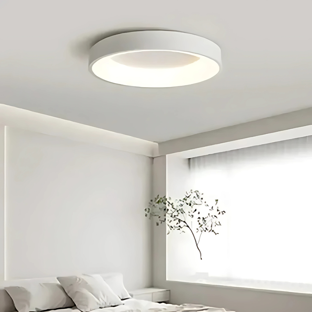 Lampa sufitowa LED | Nordycka Okrągła Nowoczesna Oprawa