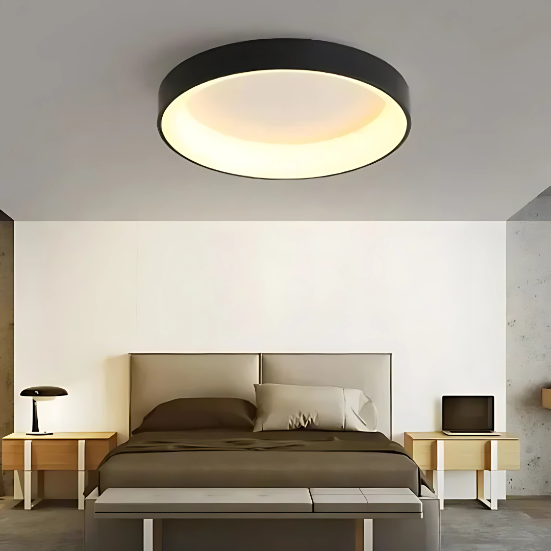 Lampa sufitowa LED | Nordycka Okrągła Nowoczesna Oprawa