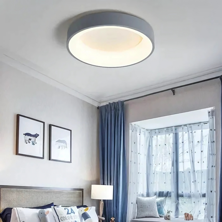 Lampa sufitowa LED | Nordycka Okrągła Nowoczesna Oprawa