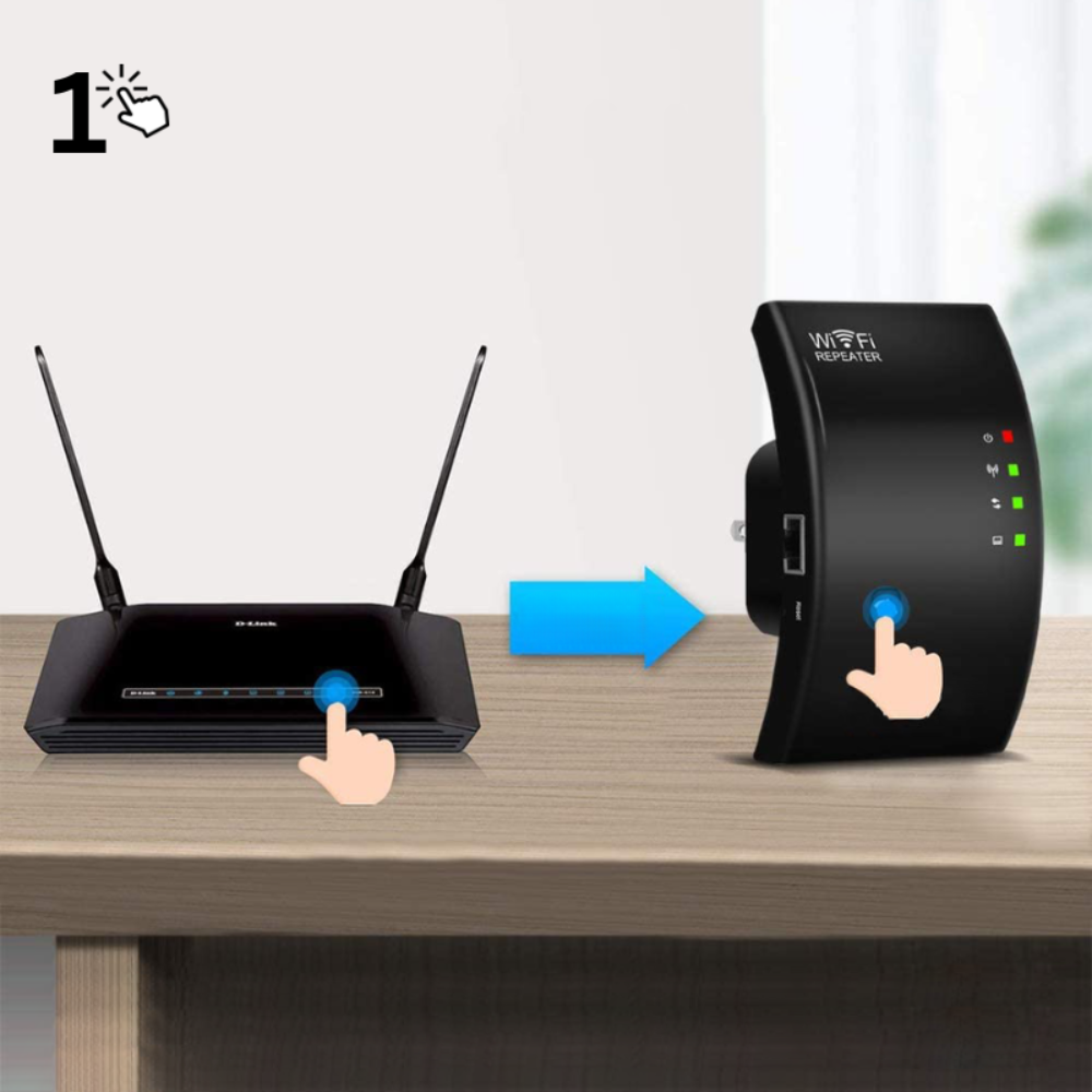 Bezprzewodowy wzmacniacz sygnału WiFi – Niezawodne przedłużenie internetu do domu i biura