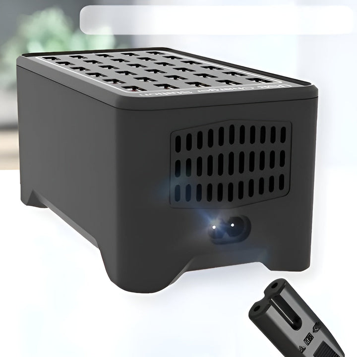 Multi-USB Stacja Ładowania – 30 portów | Szybkie i jednoczesne ładowanie wielu urządzeń