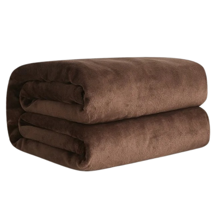Koc Fleece Flanela Korall