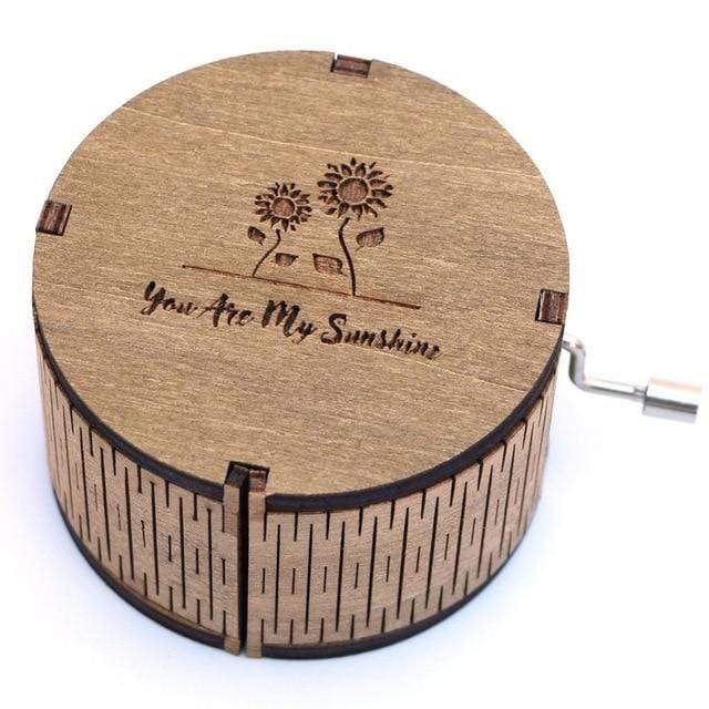MelodyGlow - Ponadczasowa "You Are My Sunshine" Vintage-inspirowana pozytywka