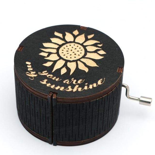 MelodyGlow - Ponadczasowa "You Are My Sunshine" Vintage-inspirowana pozytywka