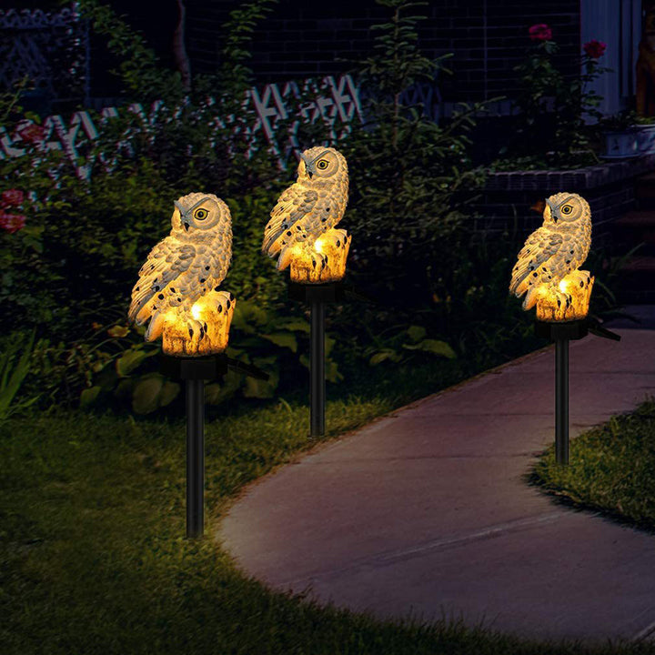 Lampa Sowa zasilana energią słoneczną (zestaw 2)