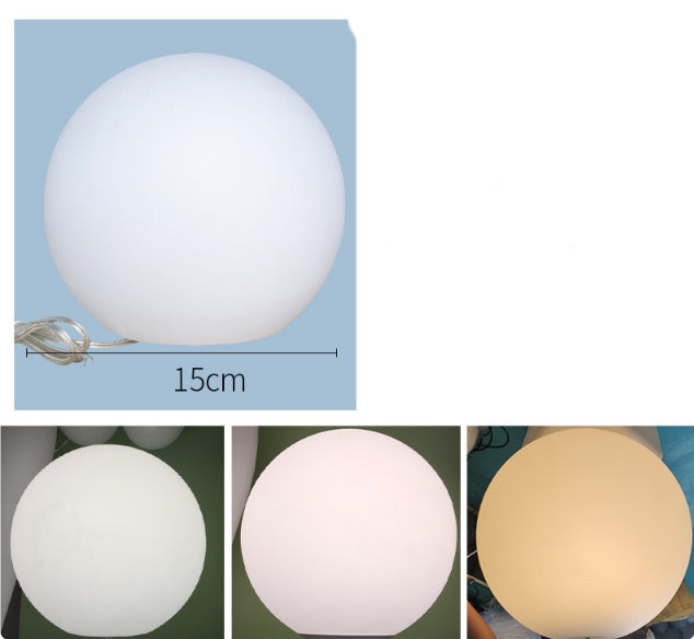 Księżycowa Bezprzewodowa Lampa LED na Stół – Ładowalna z 16 opcjami zmiany koloru, Ściemniana i Przenośna
