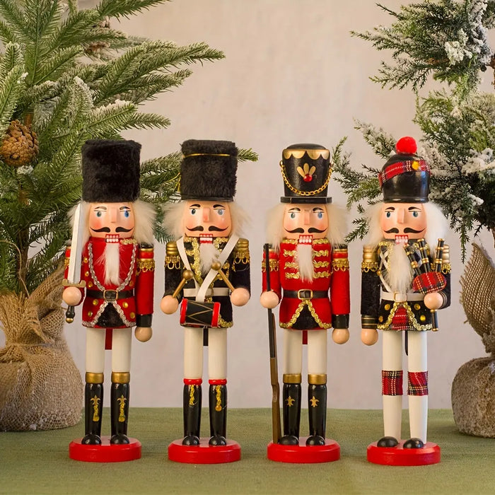 NutcrackerJoy - Figurki żołnierza Dziadka do Orzechów na ponadczasową dekorację świąteczną