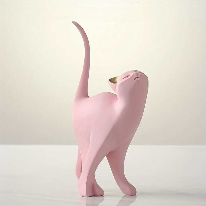 Nowoczesna figura kota – stylowa i zabawna dekoracja
