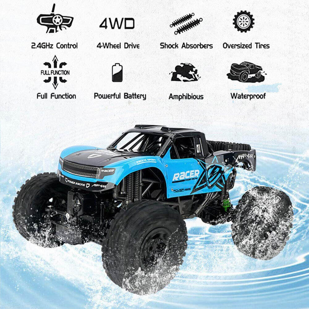 Zdalnie Sterowany Wodoodporny Samochód Off-Road Zabawka