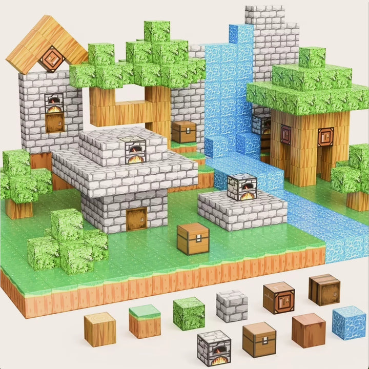 MagniBlocks™ - Magnetyczne klocki budowlane
