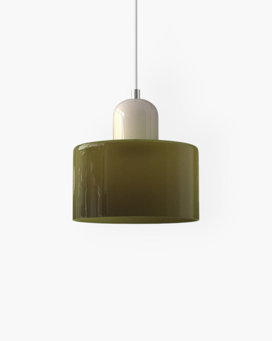 Formiva Pendel Lampa | Retro Nowoczesny Szklany Klosz | Ambient E26 Oświetlenie | Hardwired Lampa sufitowa