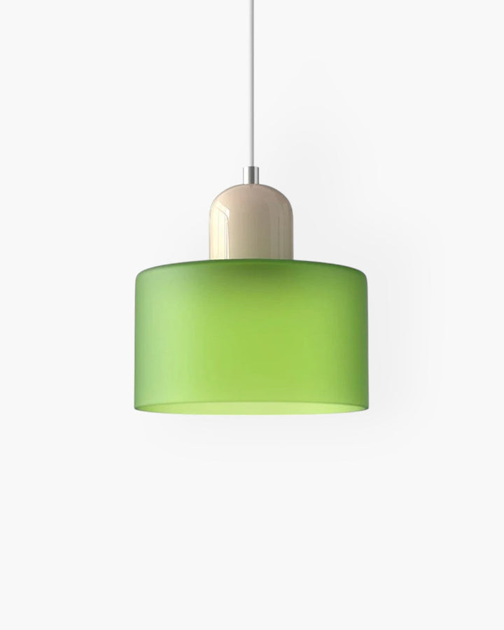 Formiva Pendel Lampa | Retro Nowoczesny Szklany Klosz | Ambient E26 Oświetlenie | Hardwired Lampa sufitowa