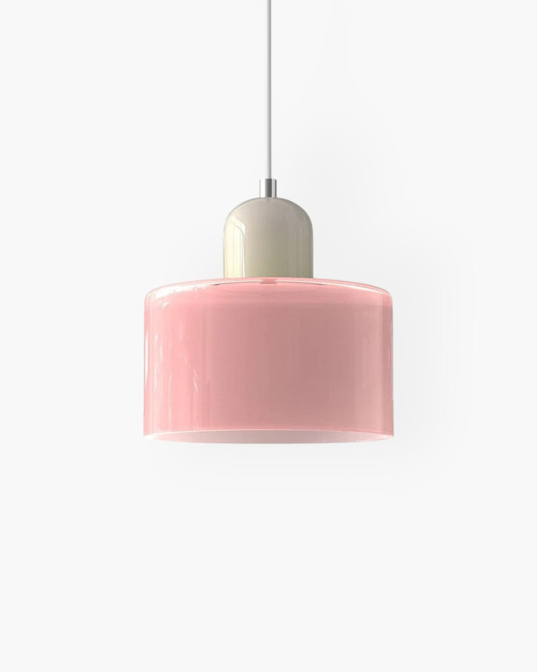 Formiva Pendel Lampa | Retro Nowoczesny Szklany Klosz | Ambient E26 Oświetlenie | Hardwired Lampa sufitowa