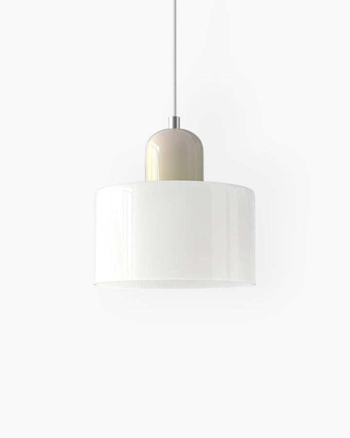 Formiva Pendel Lampa | Retro Nowoczesny Szklany Klosz | Ambient E26 Oświetlenie | Hardwired Lampa sufitowa