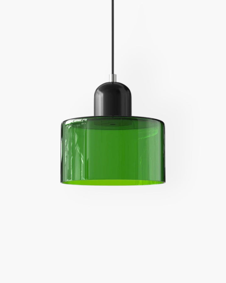 Formiva Pendel Lampa | Retro Nowoczesny Szklany Klosz | Ambient E26 Oświetlenie | Hardwired Lampa sufitowa