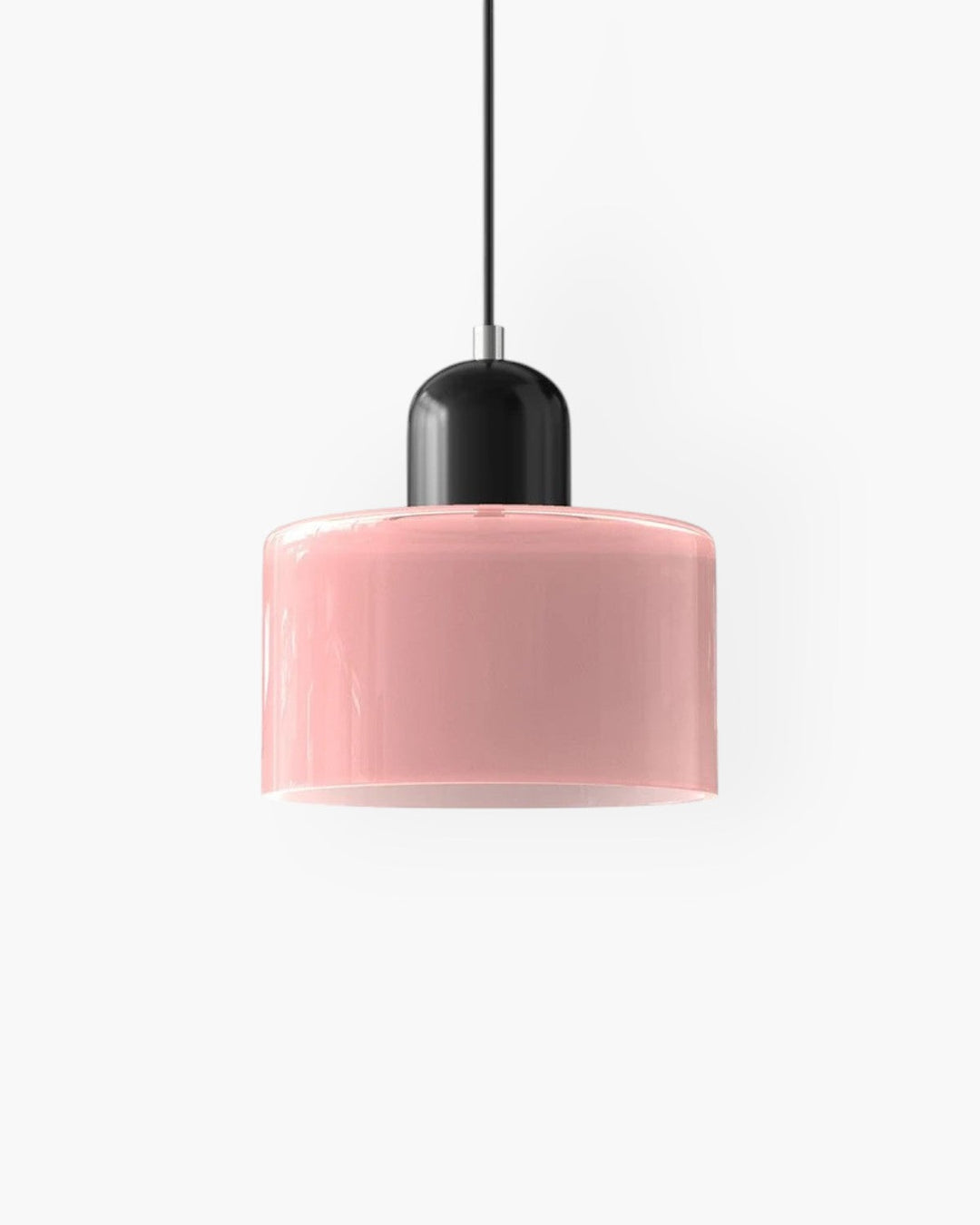 Formiva Pendel Lampa | Retro Nowoczesny Szklany Klosz | Ambient E26 Oświetlenie | Hardwired Lampa sufitowa