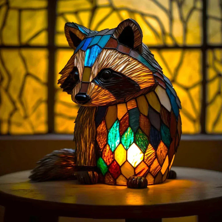 Artystyczna Lampa Szklana z Unikalnymi Wzorami Zwierząt do Stylowej Dekoracji