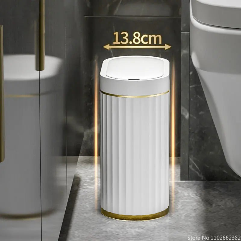 CleanSmart Bezdotykowy Kosz 7L/9L - Czujnik Ruchu, Nowoczesny Design