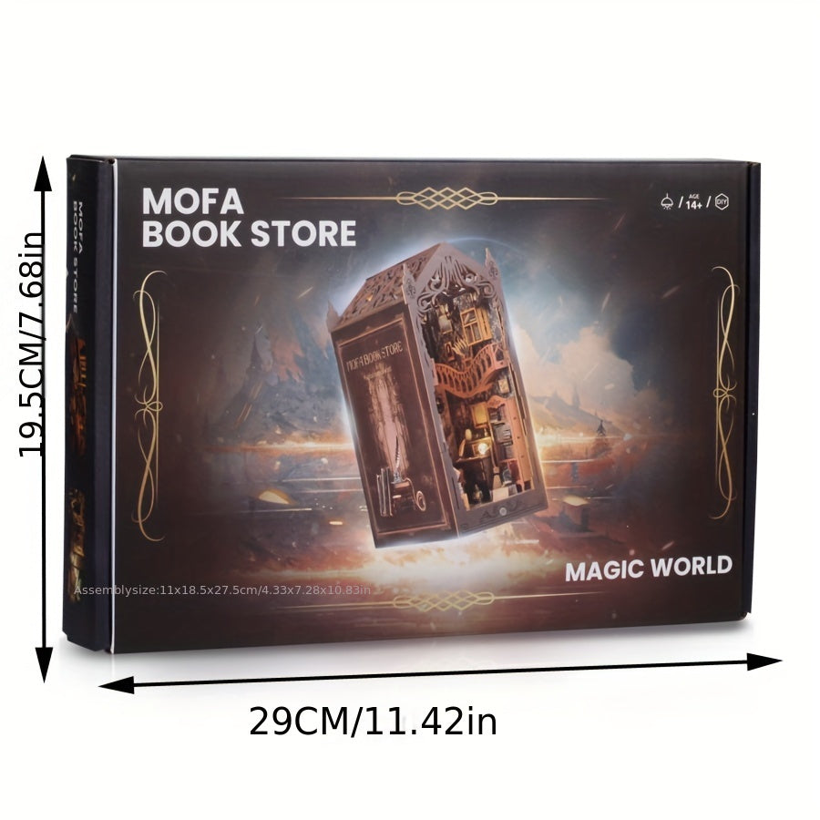 Magiczne Domki Książkowe – 3D Drewniane Puzzle dla Kreatywnych Budowniczych