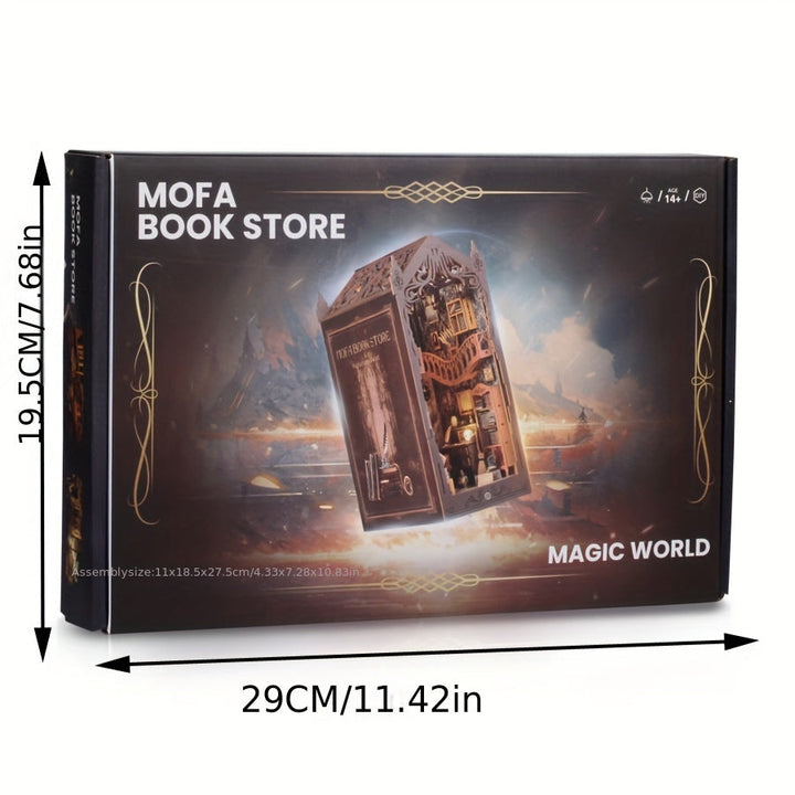 Magiczne Domki Książkowe – 3D Drewniane Puzzle dla Kreatywnych Budowniczych