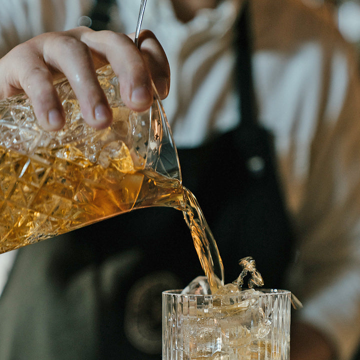 Zestaw koktajlowy z mieszadłem – 4-częściowy zestaw do miksologii do drinków i domowego baru