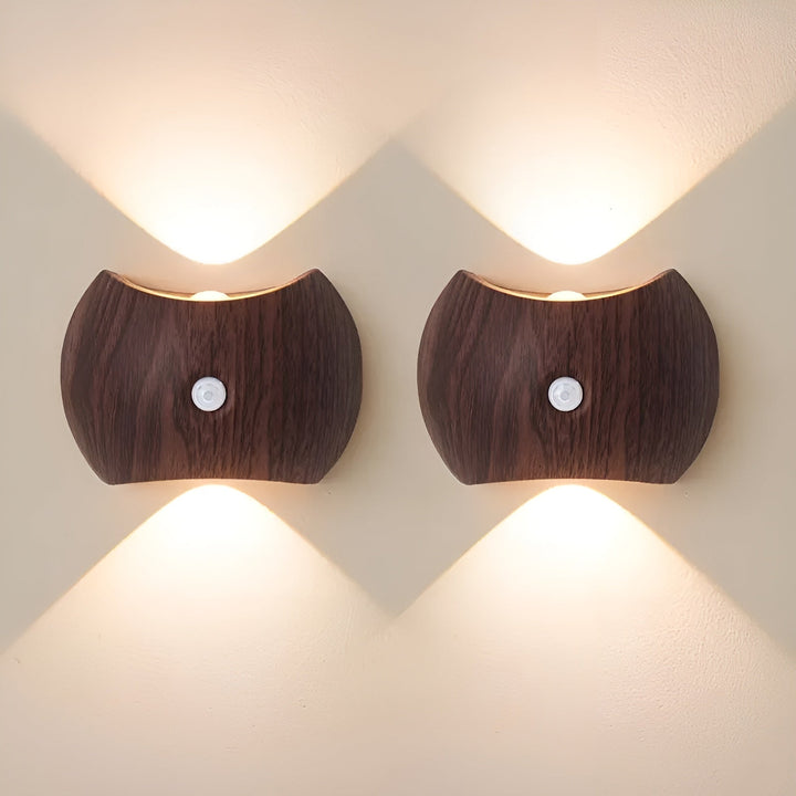 Lampa ścienna LED z czujnikiem ruchu – ładowalna i inteligentna | Idealna do sypialni i przedpokoju