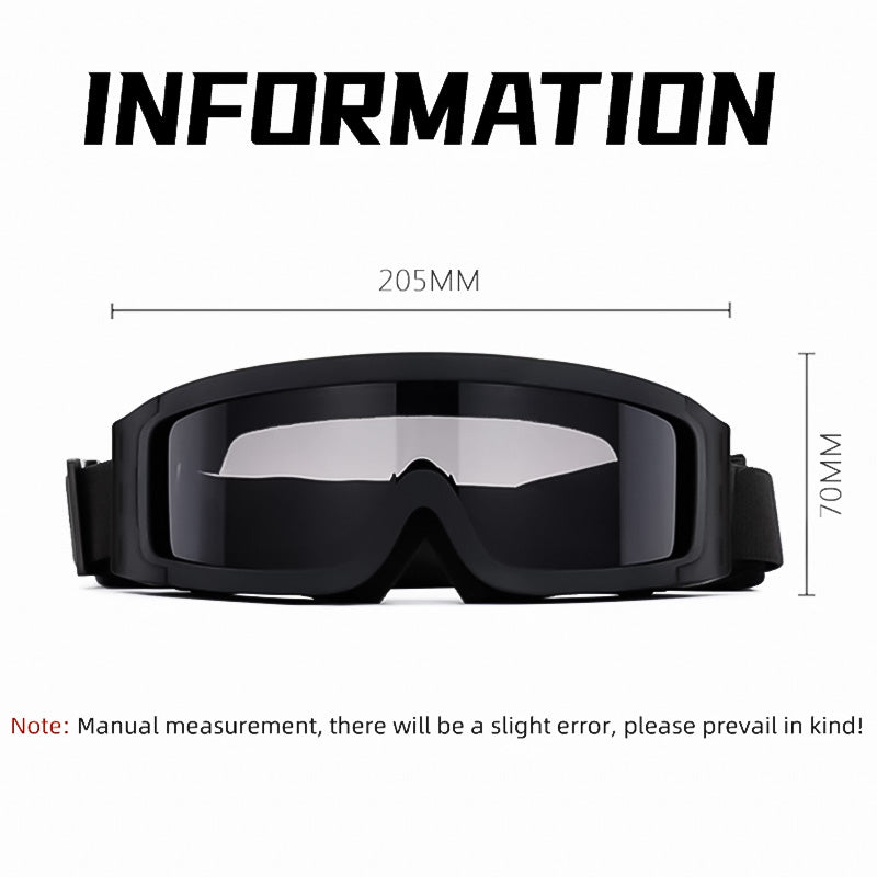 Okulary motocyklowe Royaleva Anti-Fog i Fit Over