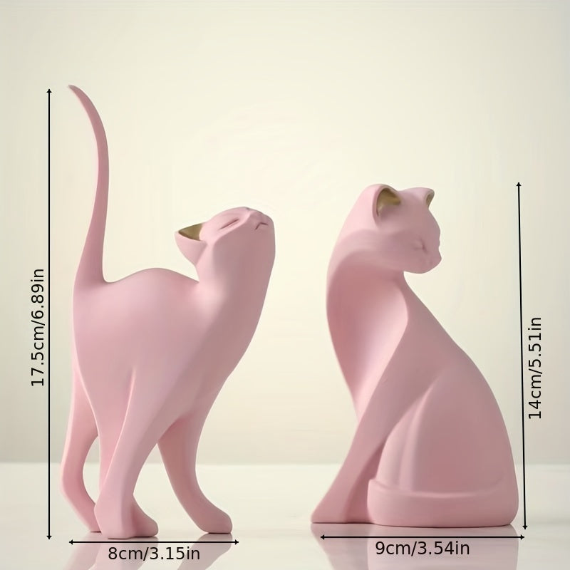 Nowoczesna figura kota – stylowa i zabawna dekoracja